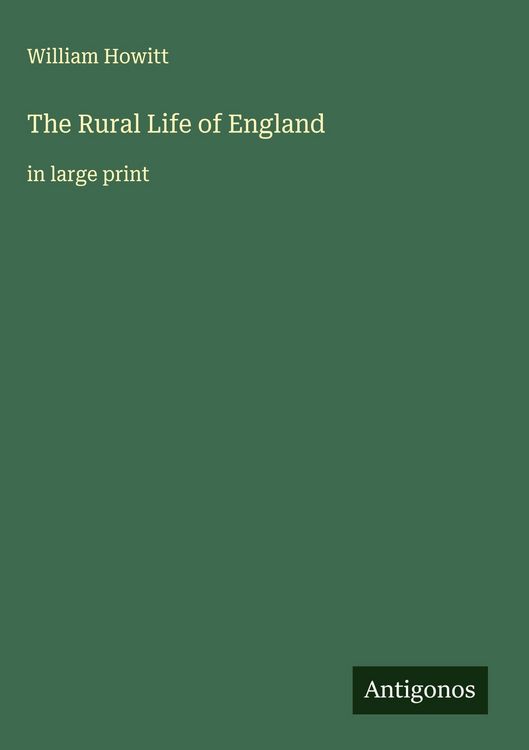 Produktbild: The Rural Life of England