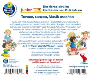 Produktbild: Wieso? Weshalb? Warum?Turnen,tanzen,Musik(71)