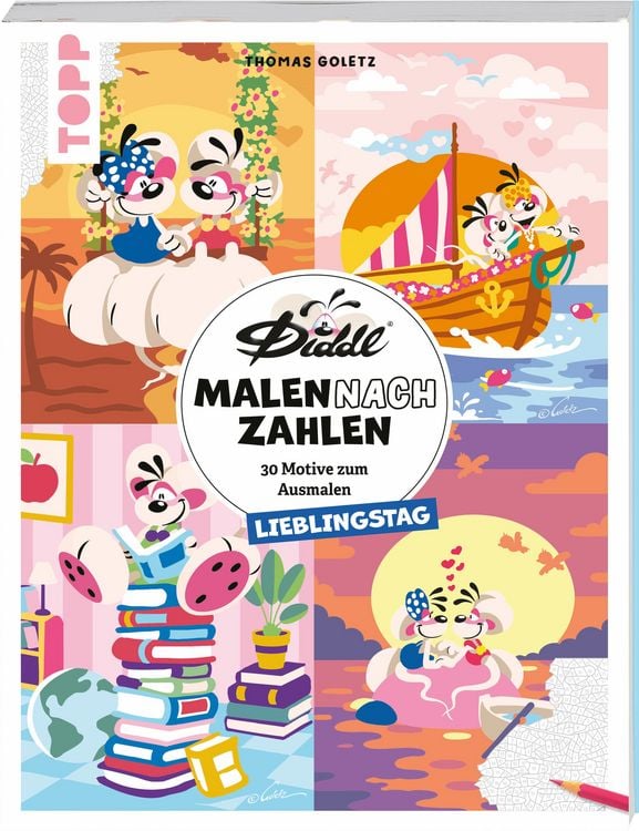 Produktbild: DIDDL &ndash; Malen nach Zahlen &ndash; Lieblingstag