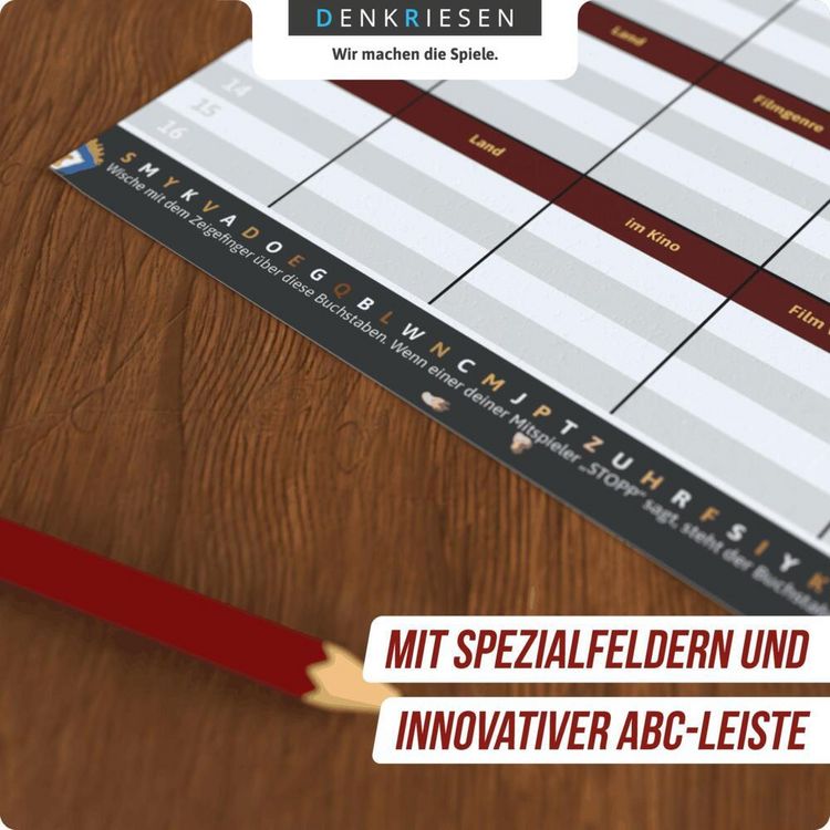 Produktbild: DENKRIESEN - STADT LAND VOLLPFOSTEN&reg; - FILM EDITION - "Licht aus, Film ab." - A4