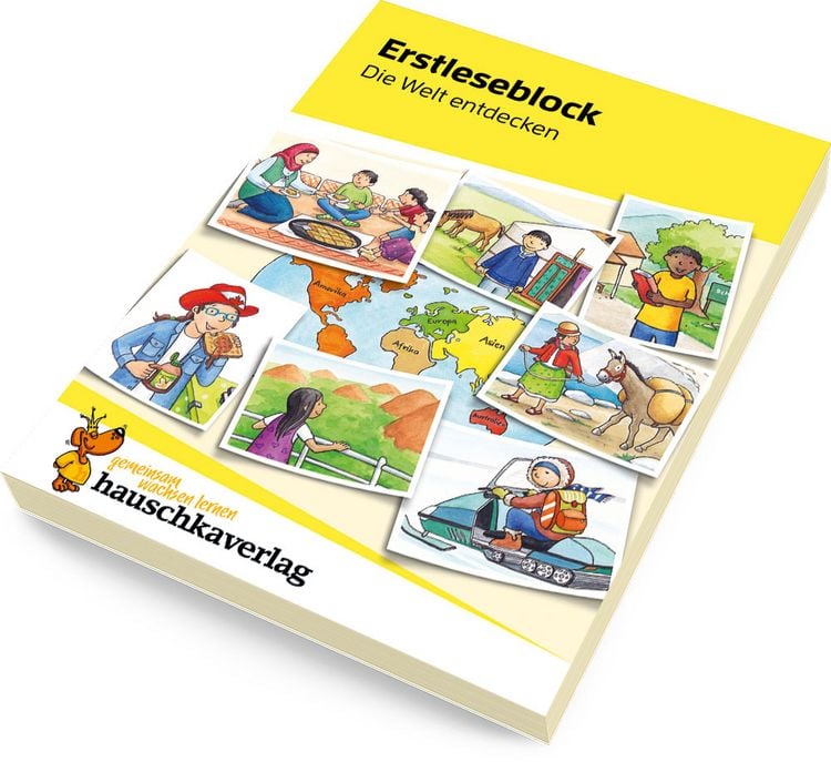Produktbild: Lesen lernen 1. Klasse f&uuml;r Jungen und M&auml;dchen - Die Welt entdecken