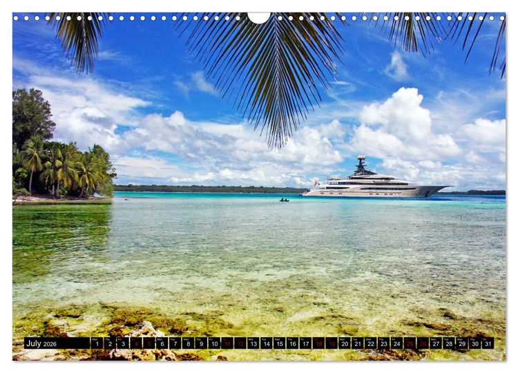 Produktbild: SUPERYACHTS (Wall Calendar 2026 DIN A3 landscape), CALVENDO 12 Month Wall Calendar