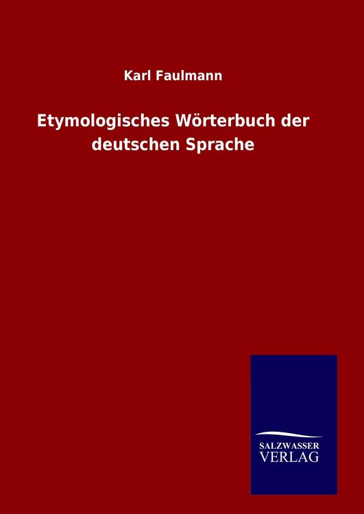 Produktbild: Etymologisches W&ouml;rterbuch der deutschen Sprache