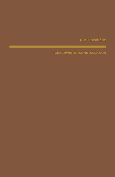 Produktbild: Geschwisterkonstellation und psychische Fehlentwicklung