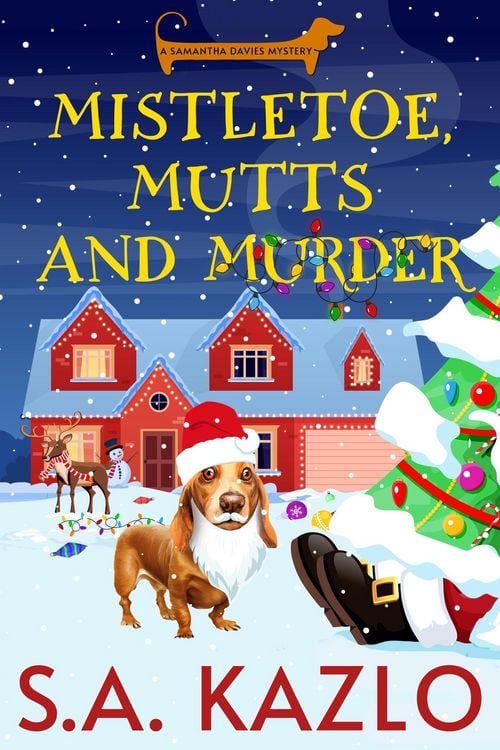 Produktbild: Mistletoe, Mutts, and Murder (Samantha Davies Mysteries, #6)