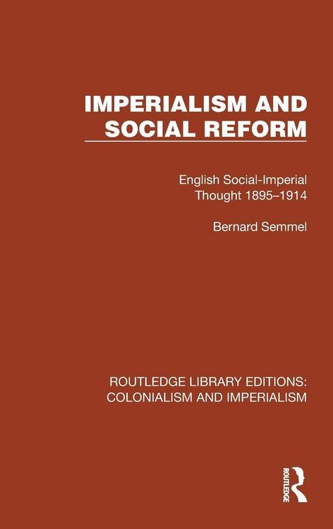 Produktbild: Imperialism and Social Reform