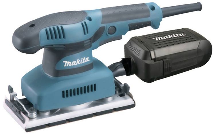 Produktbild: Makita BO3711J Schwingschleifer inkl. Koffer 190 W 93 x 185 mm