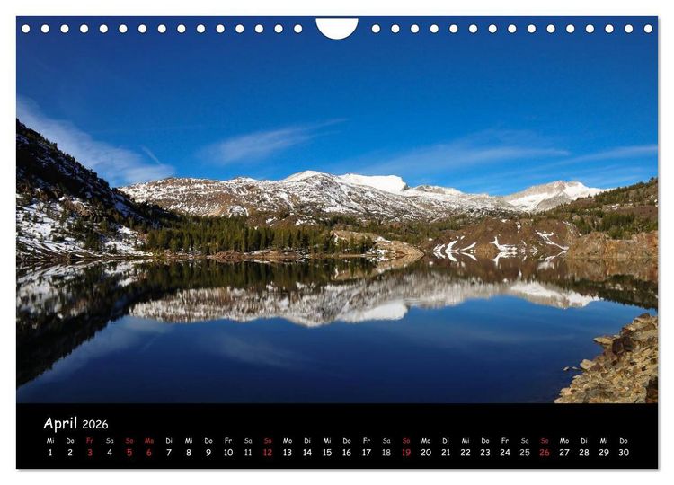 Produktbild: Rundreise Kalifornien mit Las Vegas (Wandkalender 2026 DIN A4 quer), CALVENDO Monatskalender