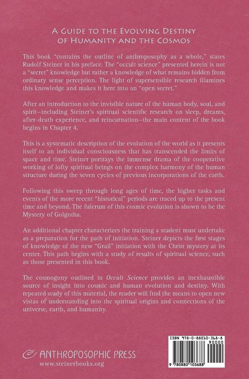 Produktbild: An Outline of Occult Science