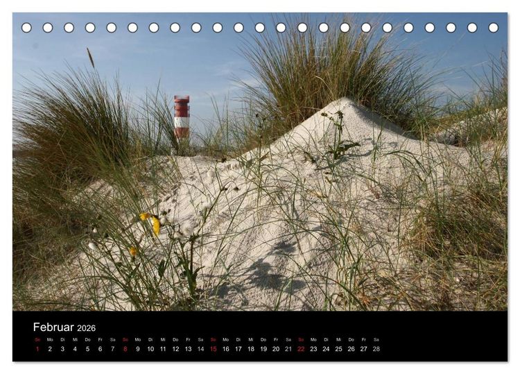 Produktbild: Wunderbare Nordsee (Tischkalender 2026 DIN A5 quer), CALVENDO Monatskalender