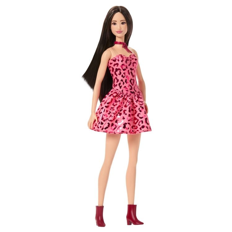 Produktbild: Barbie Fashionista mit pinkem Leo Outfit