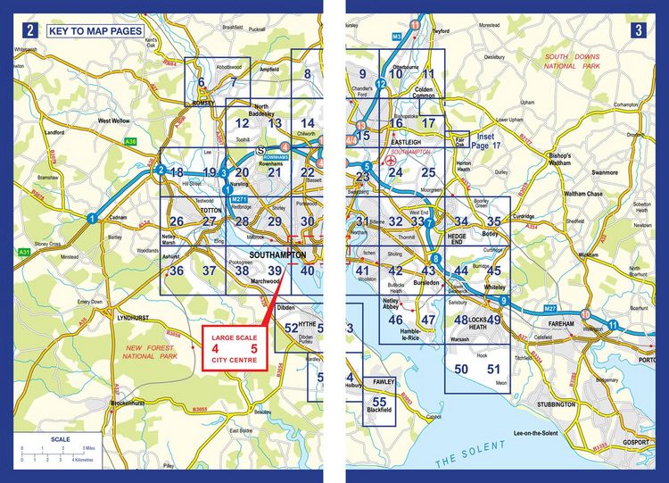 Produktbild: Southampton A-Z Street Atlas