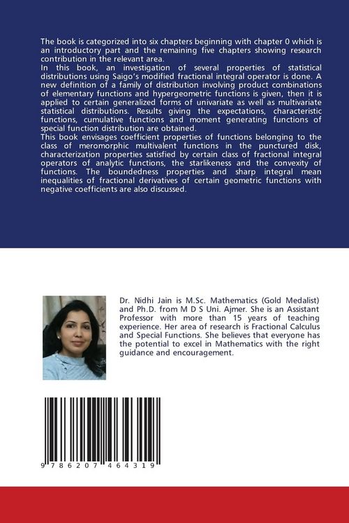 Produktbild: Fractional Calculus Involving Analytic Functions