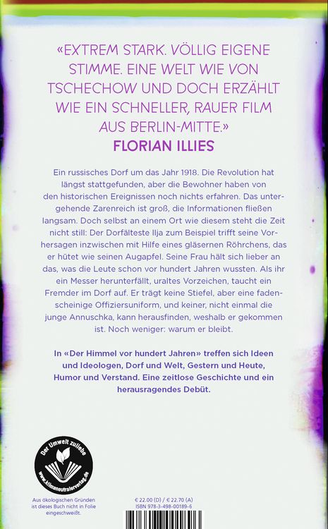 Produktbild: Der Himmel vor hundert Jahren
