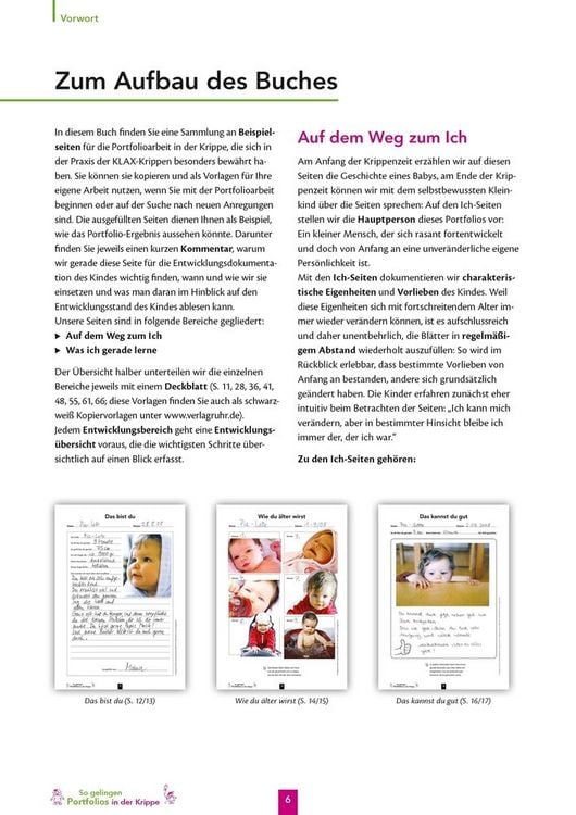 Produktbild: So gelingen Portfolios in der Krippe