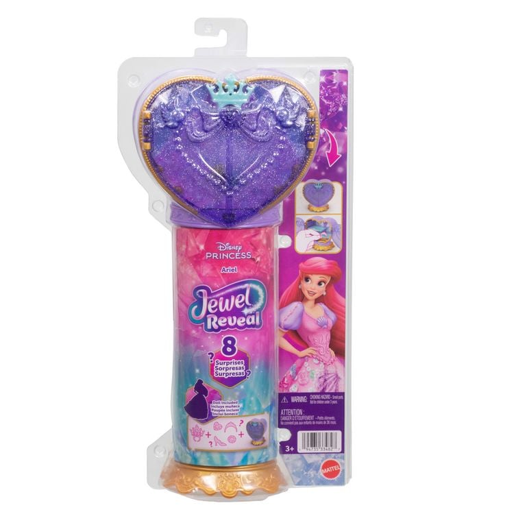Produktbild: Disney Prinzessin Juwel Reveal Arielle Puppe