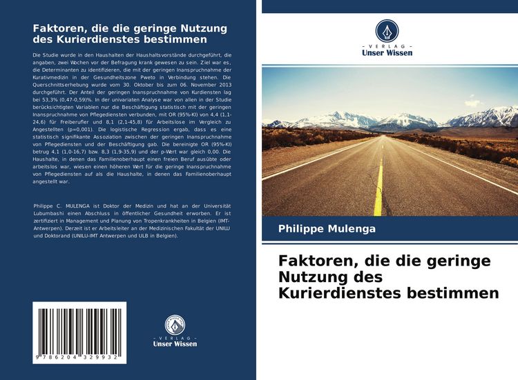 Produktbild: Faktoren, die die geringe Nutzung des Kurierdienstes bestimmen