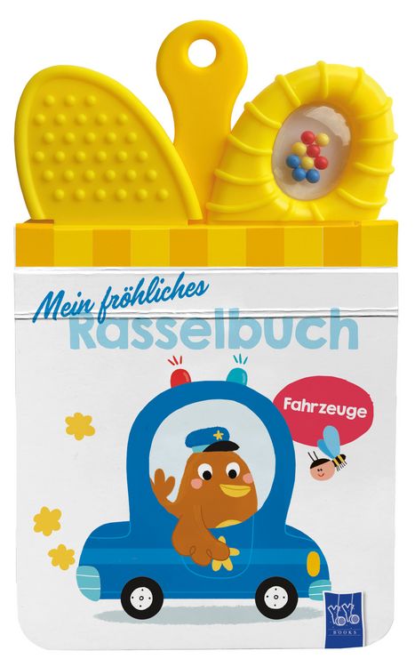 Produktbild: Mein fr&ouml;hliches Rasselbuch - Fahrzeuge