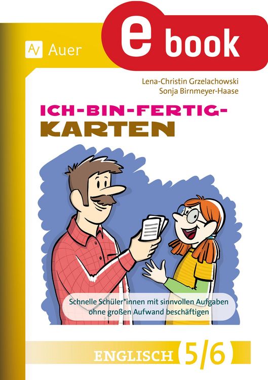 Produktbild: Ich-bin-fertig-Karten Englisch Klassen 5-6