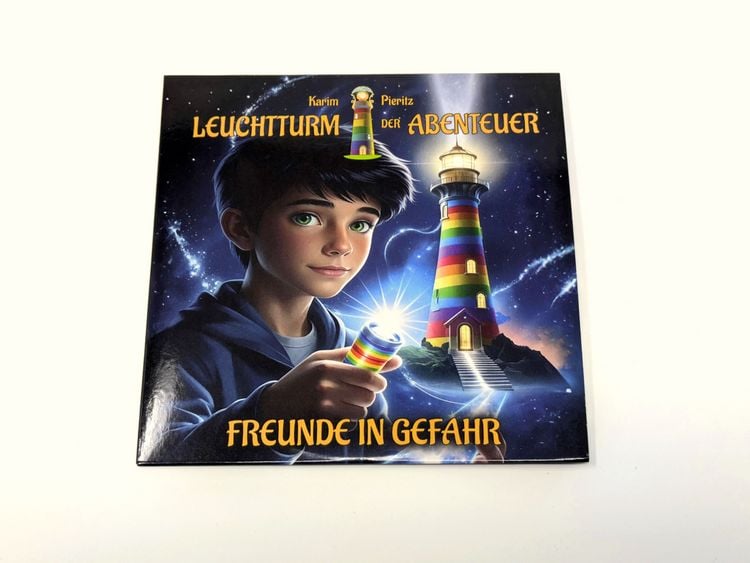 Produktbild: Leuchtturm der Abenteuer Freunde in Gefahr - Spannendes und lustiges H&ouml;rbuch f&uuml;r Kinder ab 8-10 Jahren f&uuml;r Jungen und M&auml;dchen