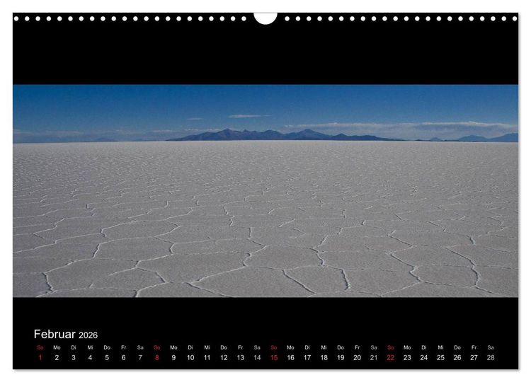 Produktbild: Peru & Bolivien - Land der Inka (Wandkalender 2026 DIN A3 quer), CALVENDO Monatskalender
