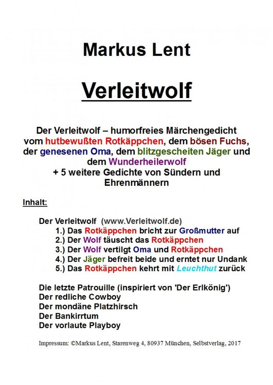 Produktbild: Verleitwolf
