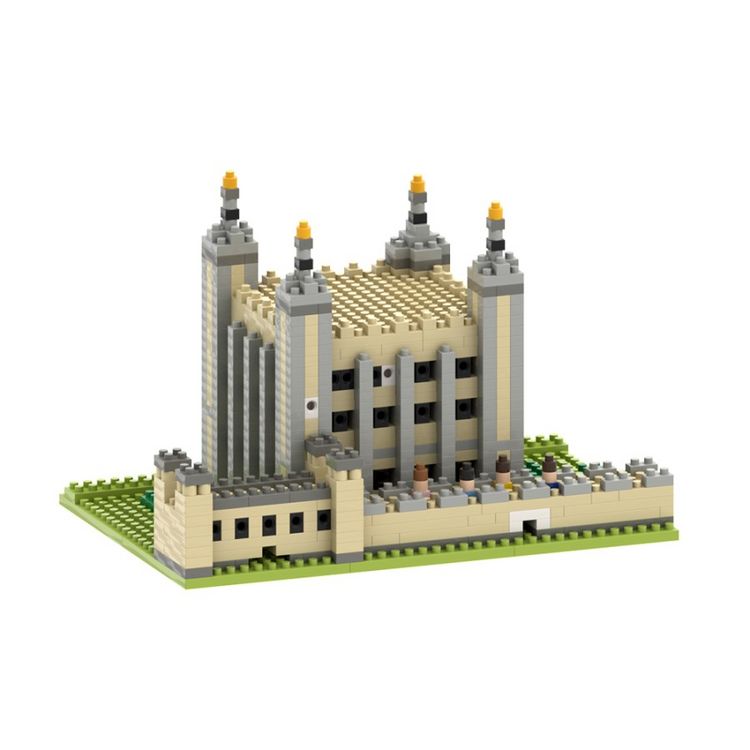 Produktbild: BRIXIES 200238 - Tower of London, 3D Konstruktionsbausatz aus Ministeinen, 1267 Teile