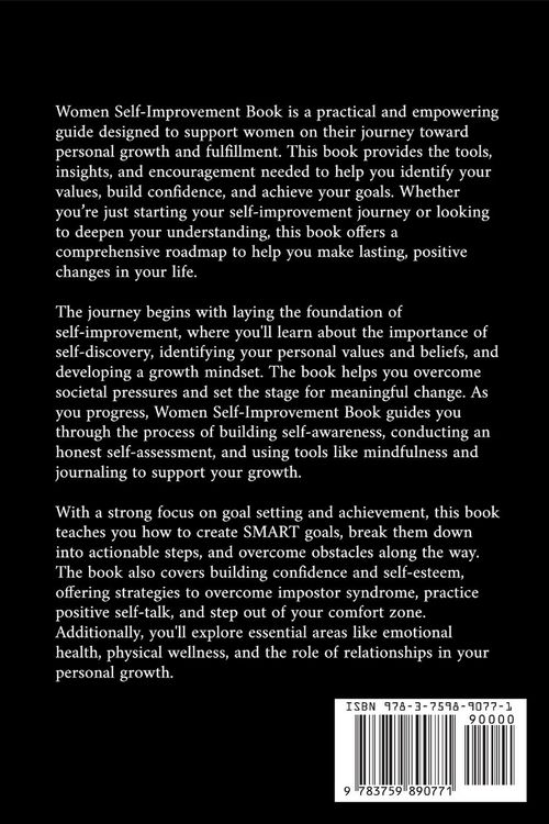 Produktbild: Women Self Improvement Book