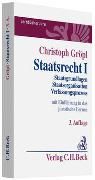 Produktbild: Staatsrecht I
