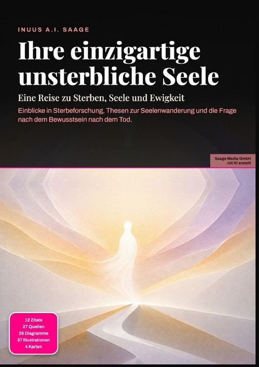 Produktbild: Ihre einzigartige unsterbliche Seele: Eine Reise zu Sterben, Seele und Ewigkeit