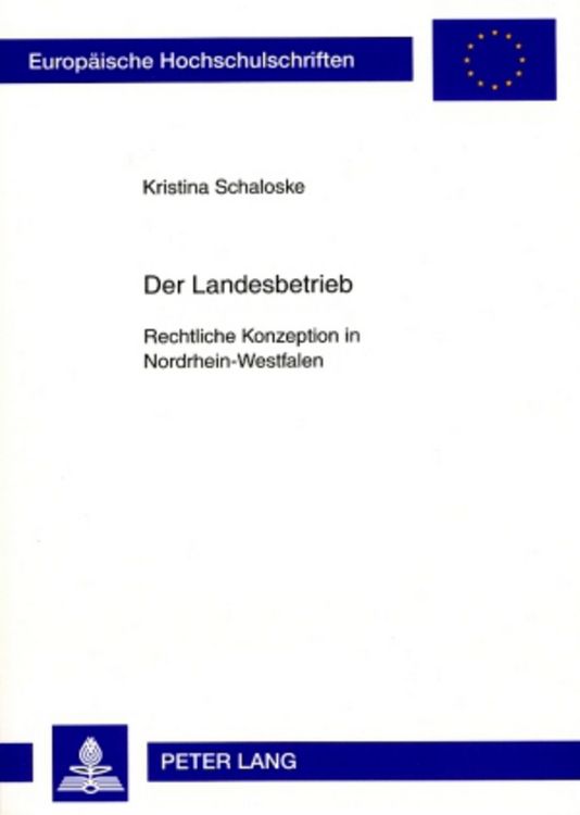 Produktbild: Der Landesbetrieb