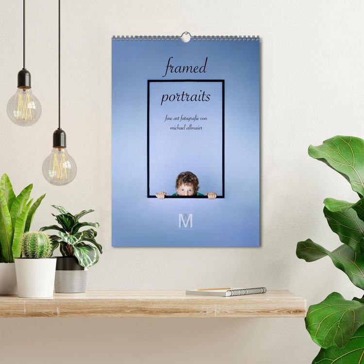 Produktbild: framed portraits - fine art Fotografie von Michael Allmaier (Wandkalender 2026 DIN A3 hoch), CALVENDO Monatskalender