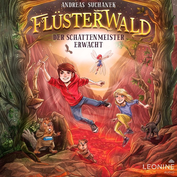 Produktbild: Flüsterwald - Der Schattenmeister erwacht (Staffel I, Band 4)