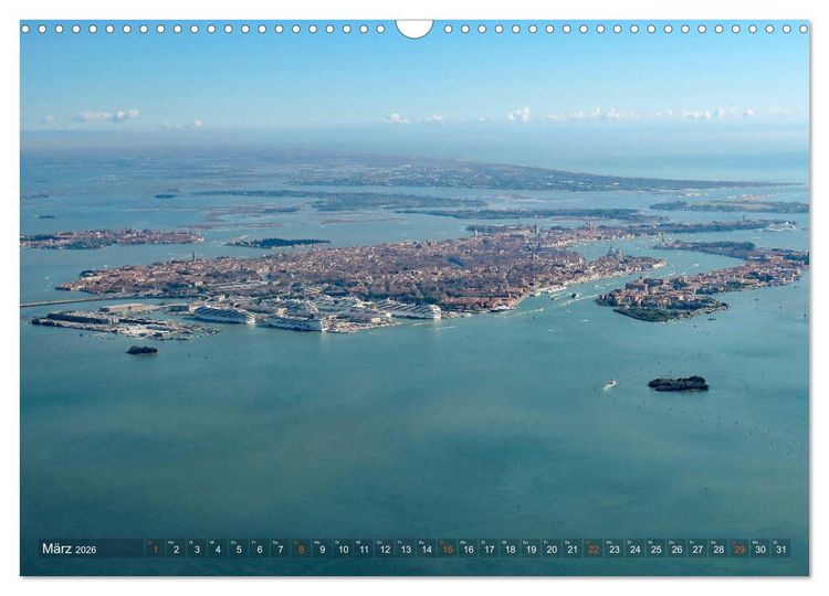 Produktbild: Flugbilder 2026 (Wandkalender 2026 DIN A3 quer), CALVENDO Monatskalender