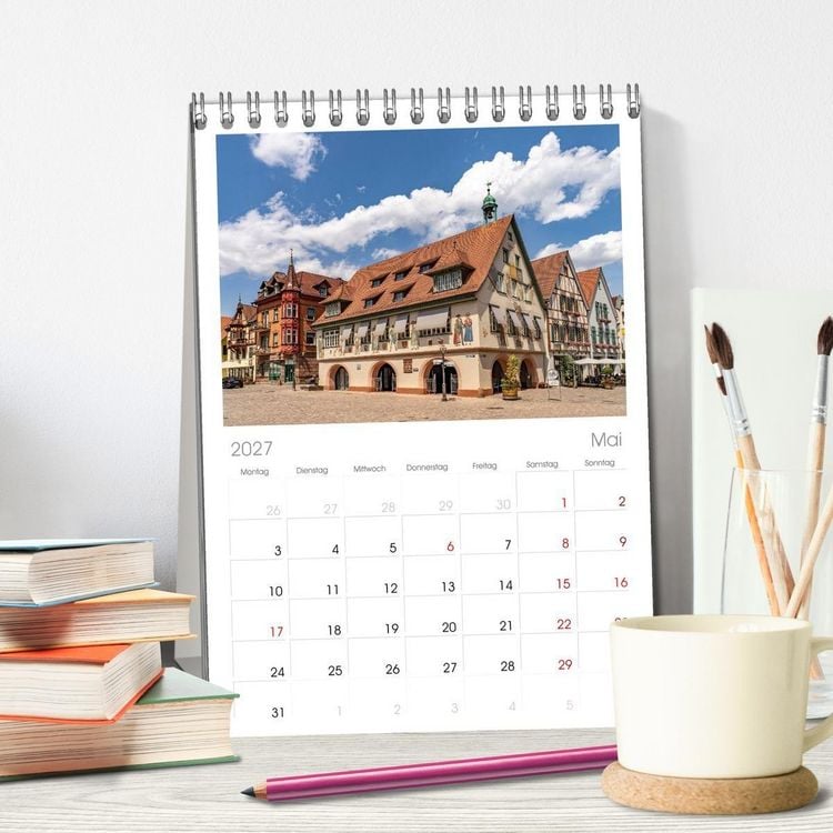 Produktbild: Tischplaner 2027 - Schwarzwald - Ferienregion Kinzigtal (A5 Tischkalender zum Aufstellen) CALVENDO