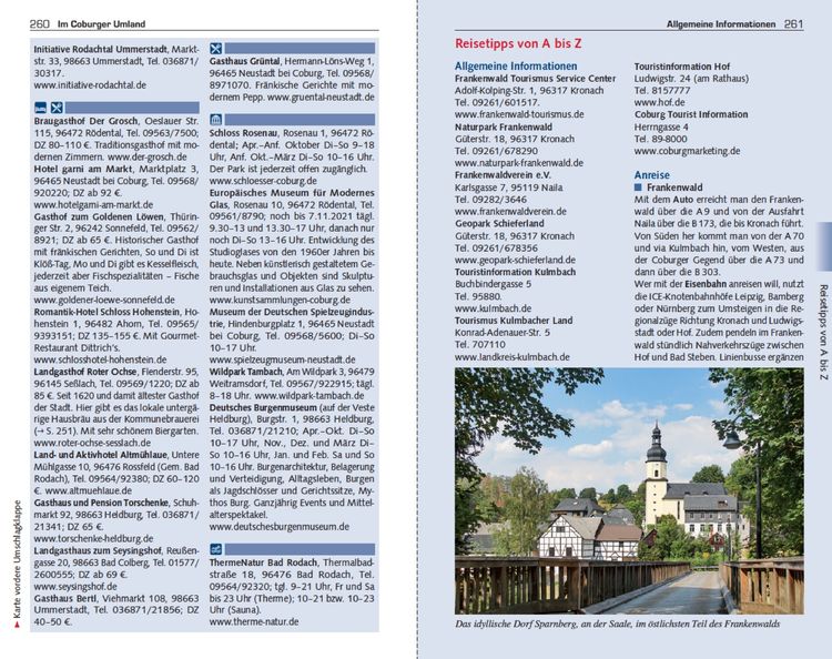 TRESCHER Reiseführer Frankenwald