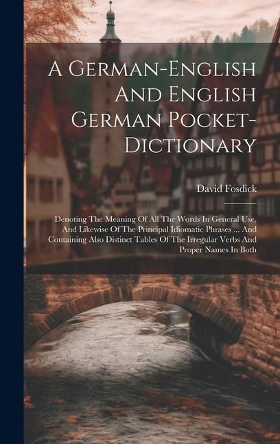 Produktbild: A German-english And English German Pocket-dictionary