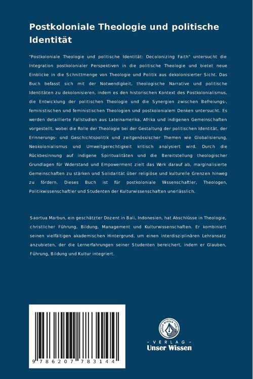 Produktbild: Postkoloniale Theologie und politische Identit&auml;t