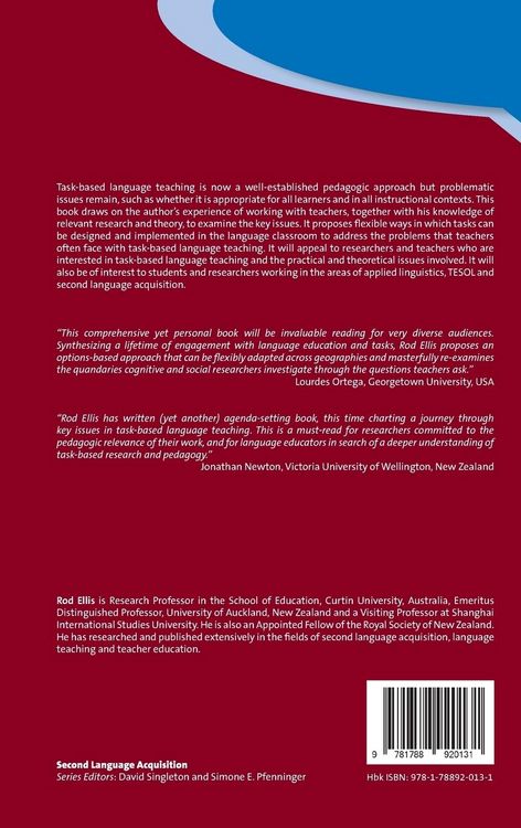 Produktbild: Reflections on Task-Based Language Teaching