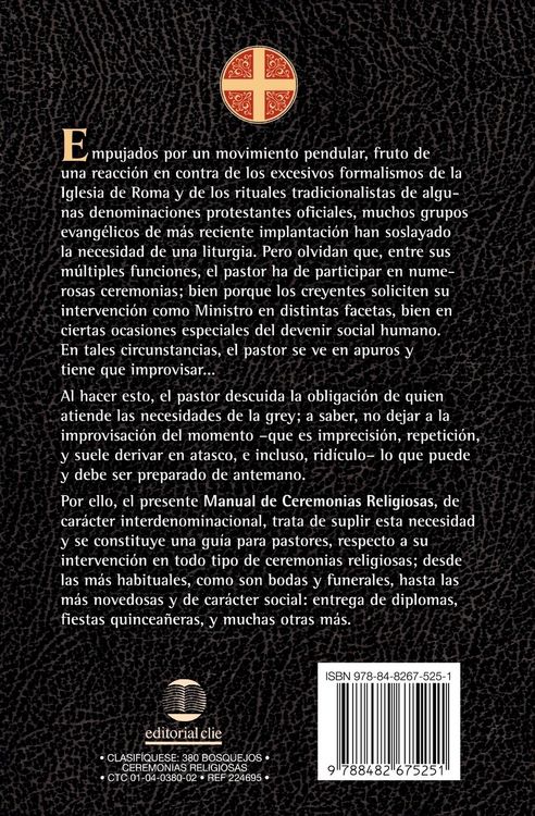 Produktbild: El Manual Para Ceremonias Religiosas