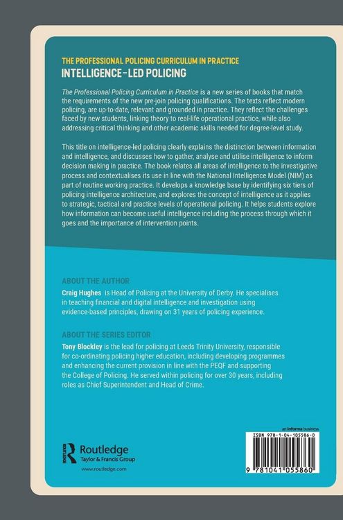 Produktbild: Intelligence-led Policing
