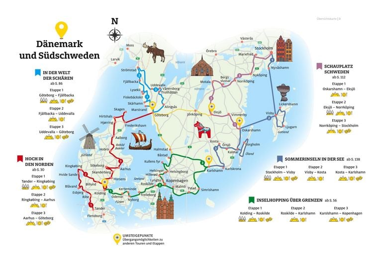 Produktbild: ADAC Roadtrips - D&auml;nemark und S&uuml;dschweden