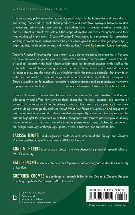 Produktbild: Creative Practice Ethnographies