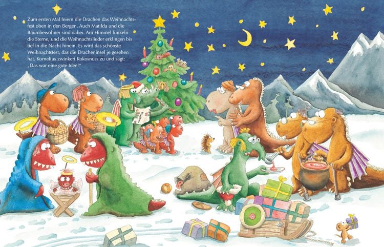 Produktbild: Der kleine Drache Kokosnuss - Weihnachten auf der Dracheninsel