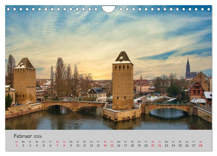 Produktbild: Region Elsass und Vogesen (Wandkalender 2026 DIN A4 quer), CALVENDO Monatskalender