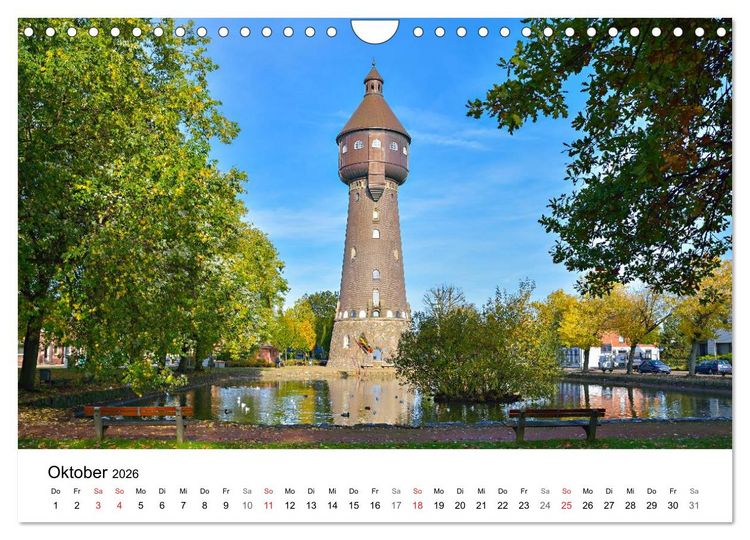 Produktbild: Dithmarschen - Der Landkreis (Wandkalender 2026 DIN A4 quer), CALVENDO Monatskalender