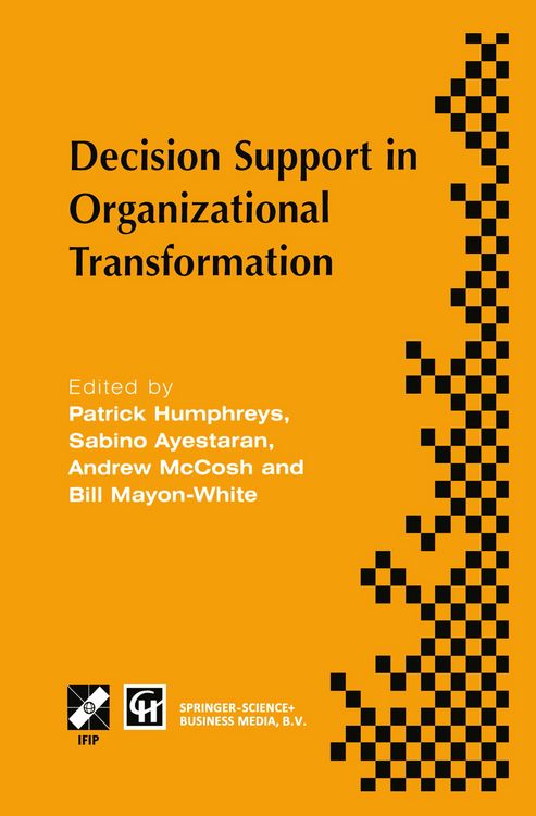 Produktbild: Decision Support in Organizational Transformation