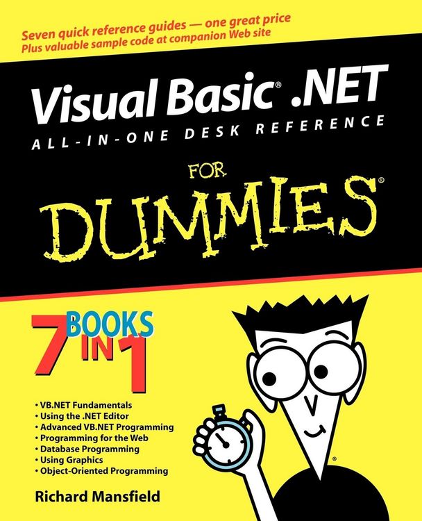 Produktbild: Visual Basic .NET All-In-One Desk Reference For Dummies