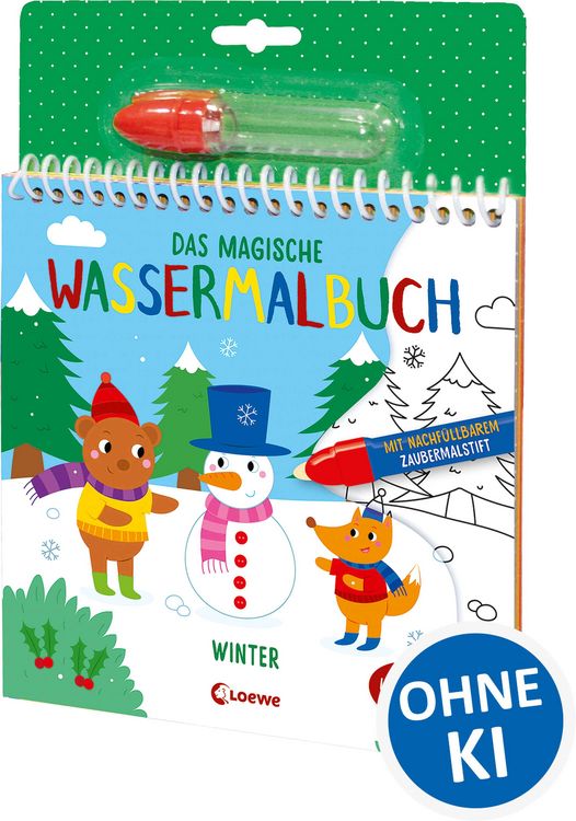 Produktbild: Das magische Wassermalbuch - Winter