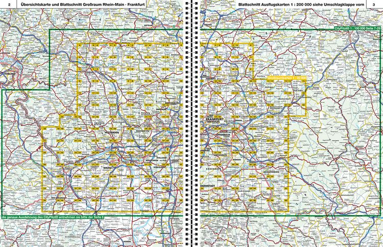 Produktbild: ADAC Stadtatlas Rhein-Main, Frankfurt 1:20.000